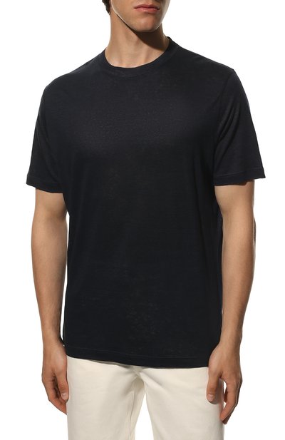 Льняная футболка LORO PIANA, арт. FAL5748, фото 3