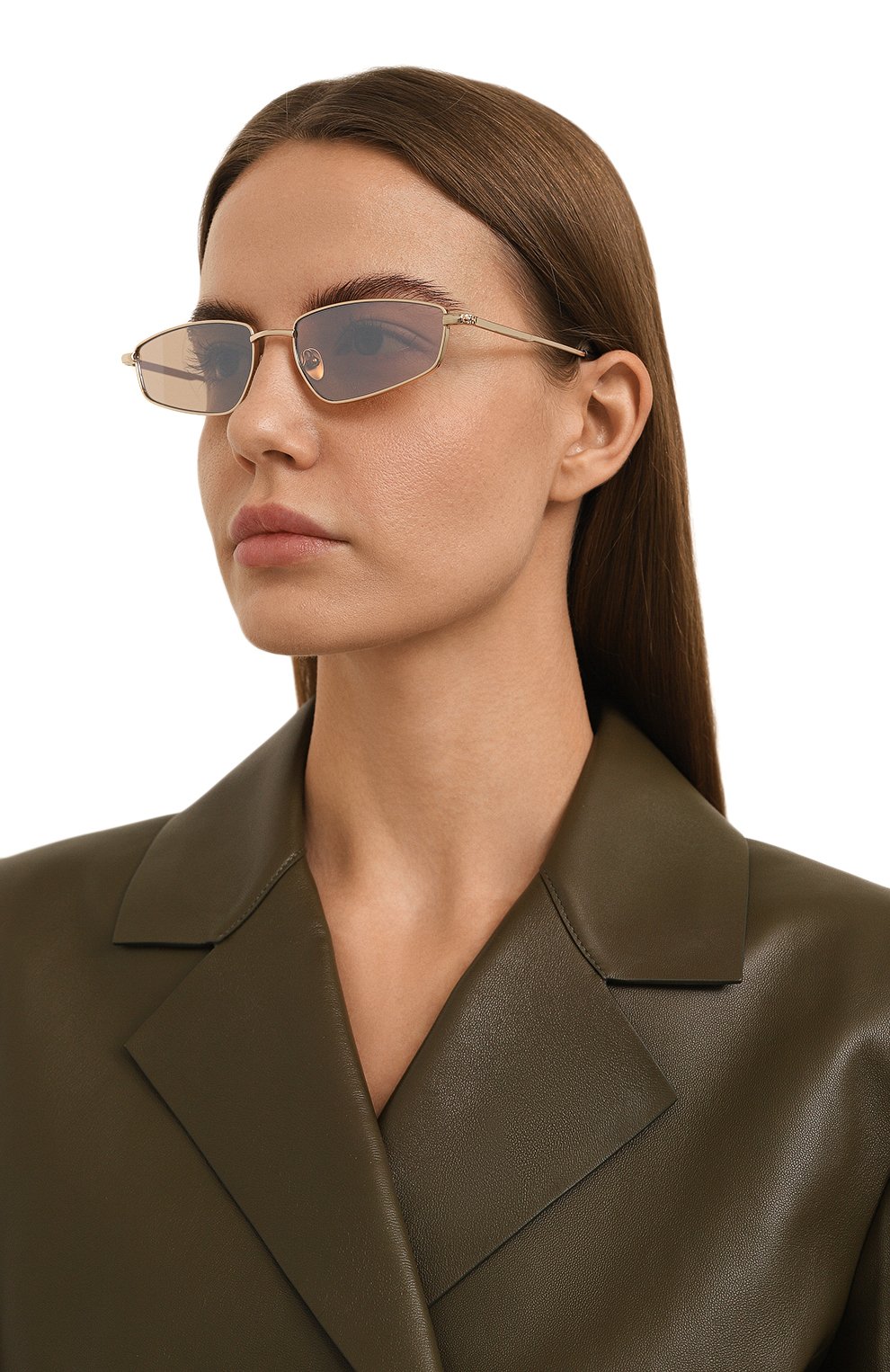 Солнцезащитные очки G.O.D. EYEWEAR золотого цвета по цене 29850 руб., арт. TWENTY NINE LIGHT G0LD W/BR0WN FLASH LENS, фото 2 Солнцезащитные очки G.O.D. EYEWEAR, арт. TWENTY NINE LIGHT G0LD W/BR0WN FLASH LENS, фото 2