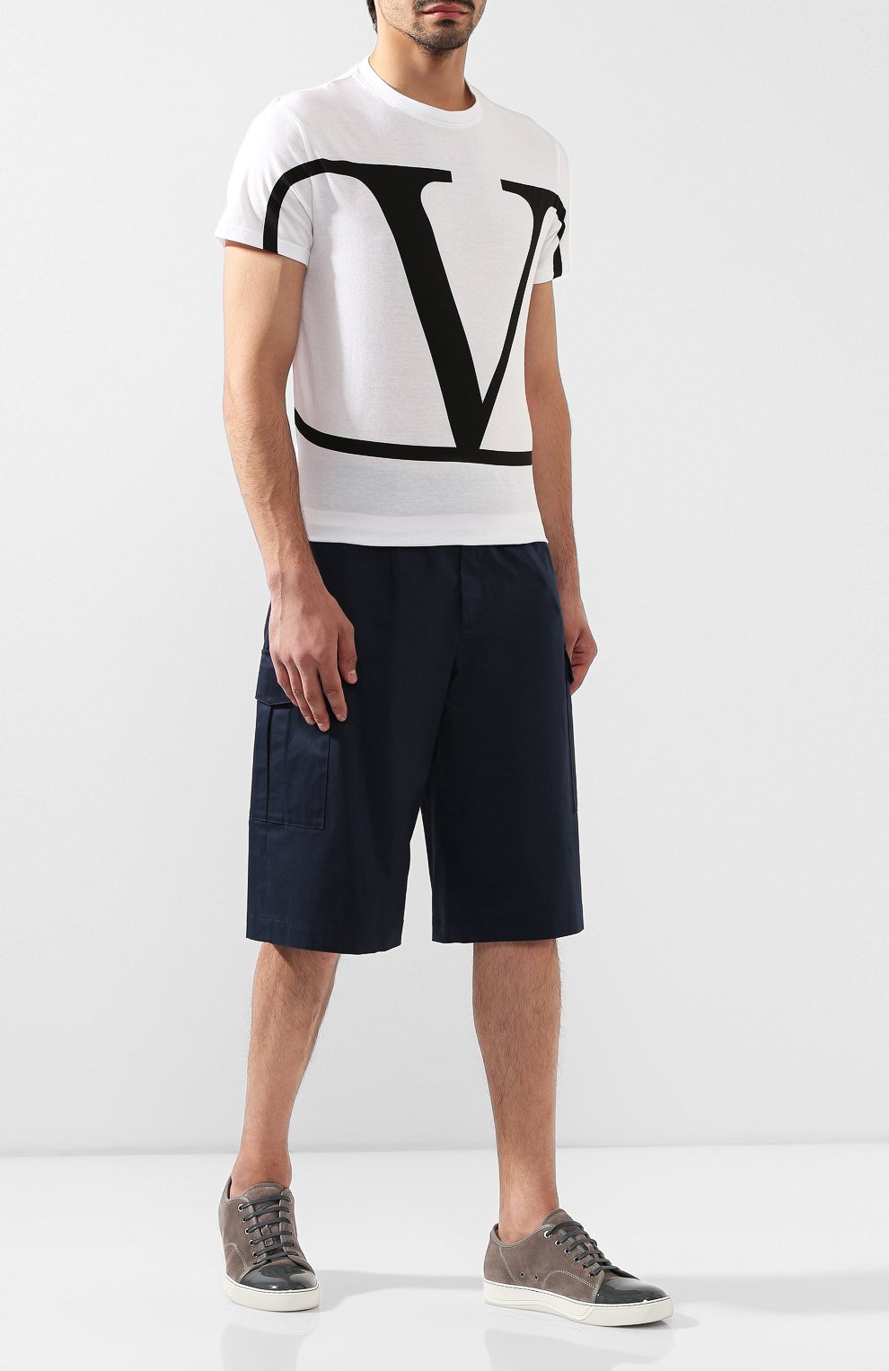 Замшевые кеды LANVIN, арт. FM-SKDBB1-VBAL-P15, фото 2