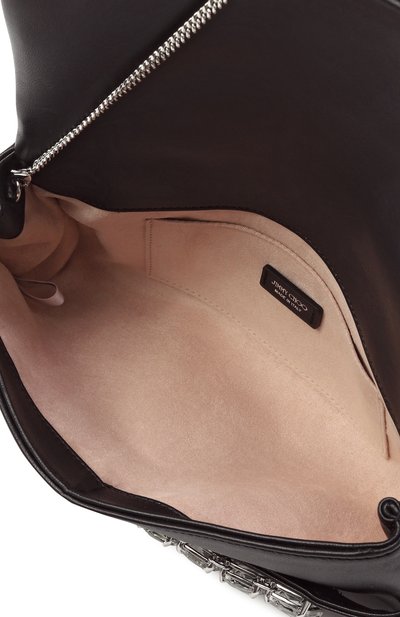 Клатч kya JIMMY CHOO черного цвета по цене 89950 руб., арт. KYARXU, фото 5 Клатч kya JIMMY CHOO, арт. KYARXU, фото 5