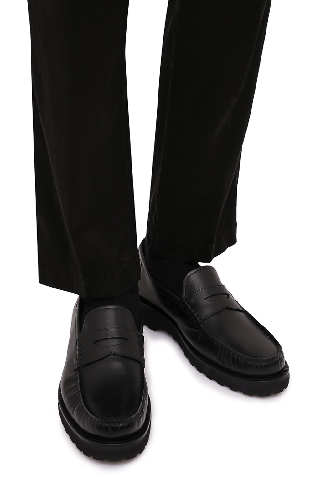 Кожаные пенни-лоферы noah BALLY, арт. 600059/25975, фото 3