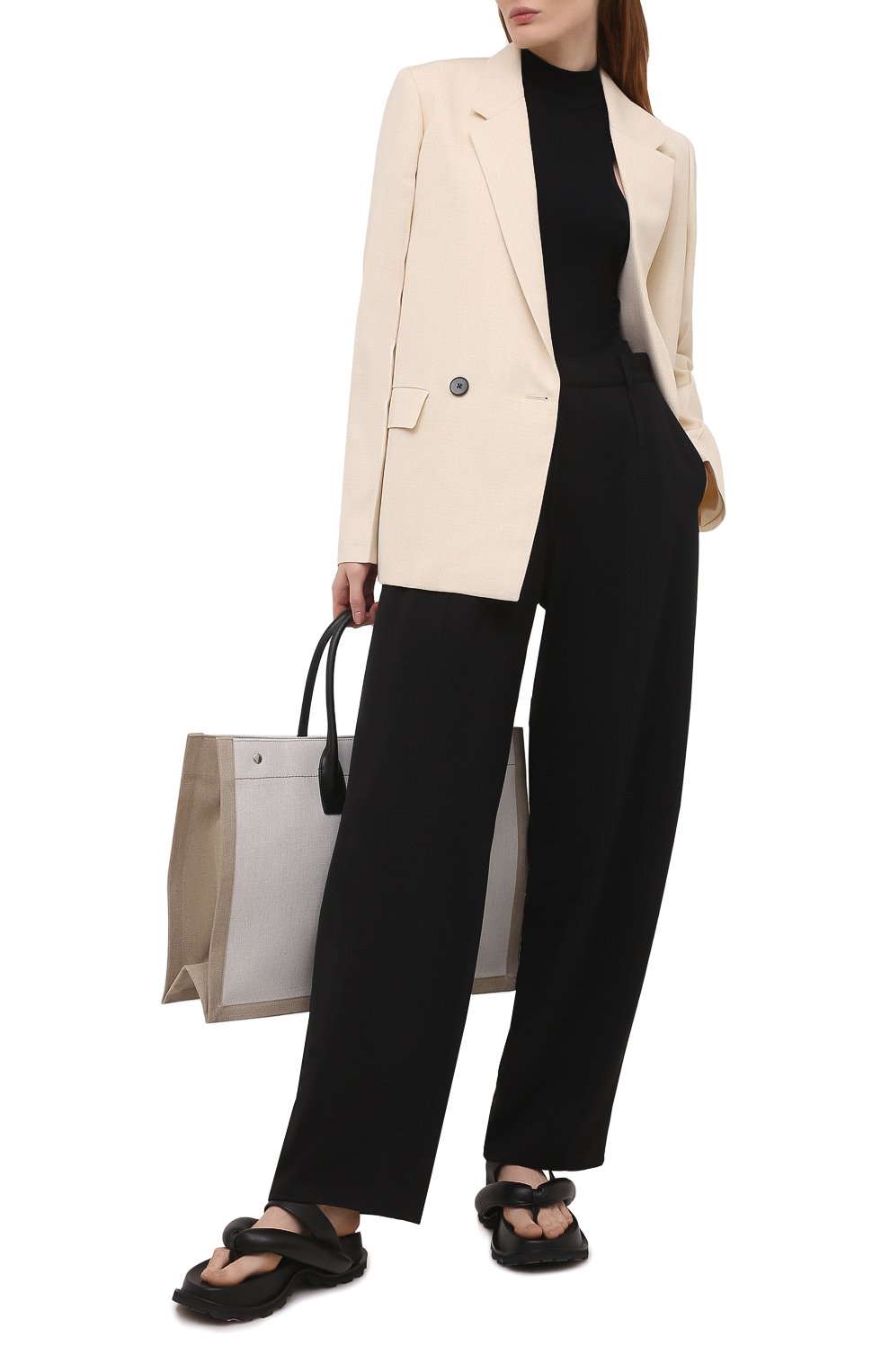 Жакет из шелка и вискозы JIL SANDER, арт. JSPS130010-WS390300, фото 2