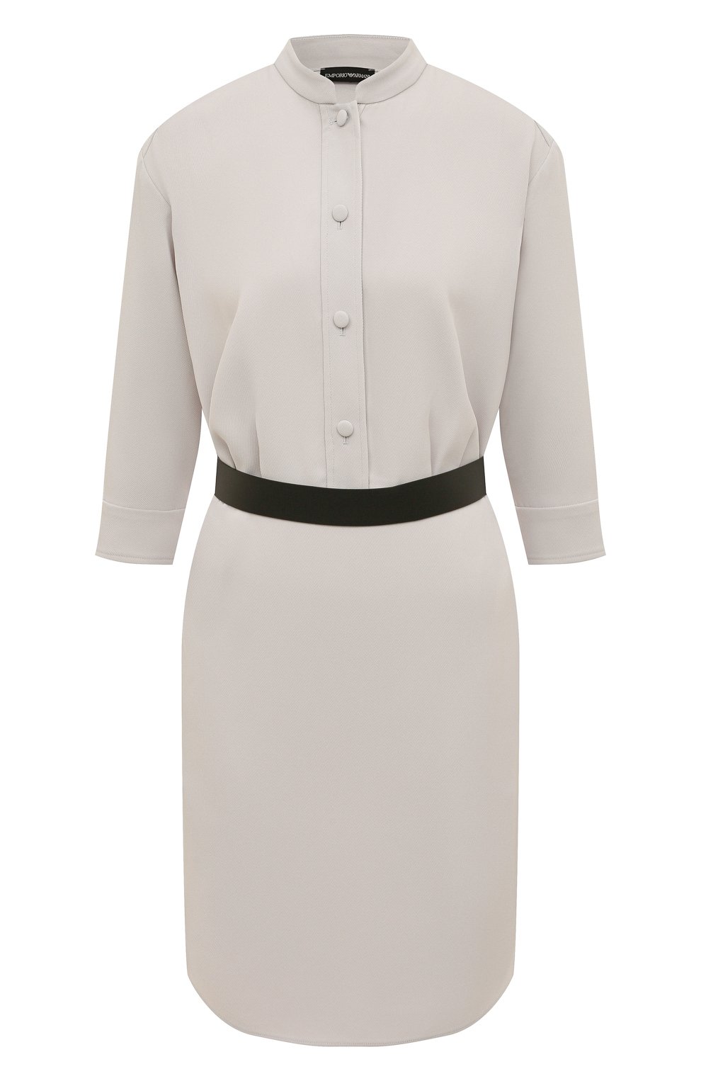Платье EMPORIO ARMANI серого цвета по цене 31300 руб., арт. H3NA2B/C9900, фото 1 Платье EMPORIO ARMANI, арт. H3NA2B/C9900, фото 1