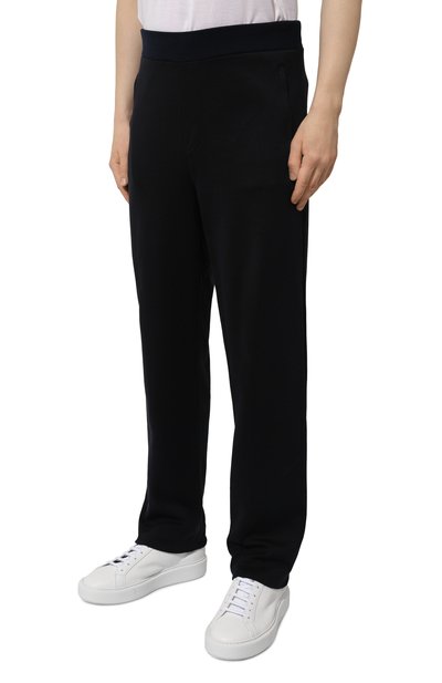 Брюки из хлопка и шелка ZILLI темно-синего цвета по цене 169500 руб., арт. JSP011M0142VFS000, фото 3 Брюки из хлопка и шелка ZILLI, арт. JSP011M0142VFS000, фото 3