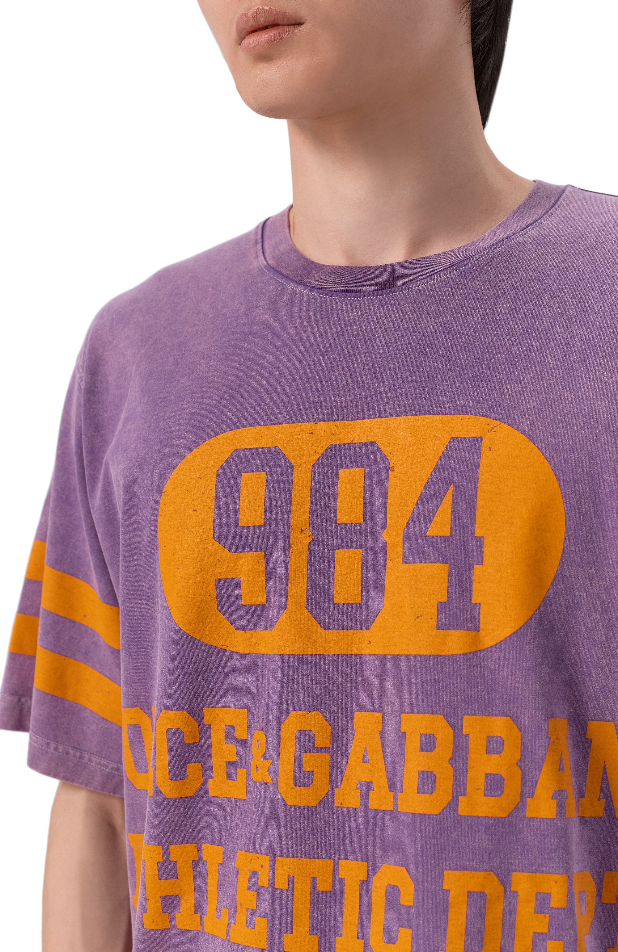 Хлопковая футболка DOLCE & GABBANA, арт. G8PN9T/G7P0H, фото 5