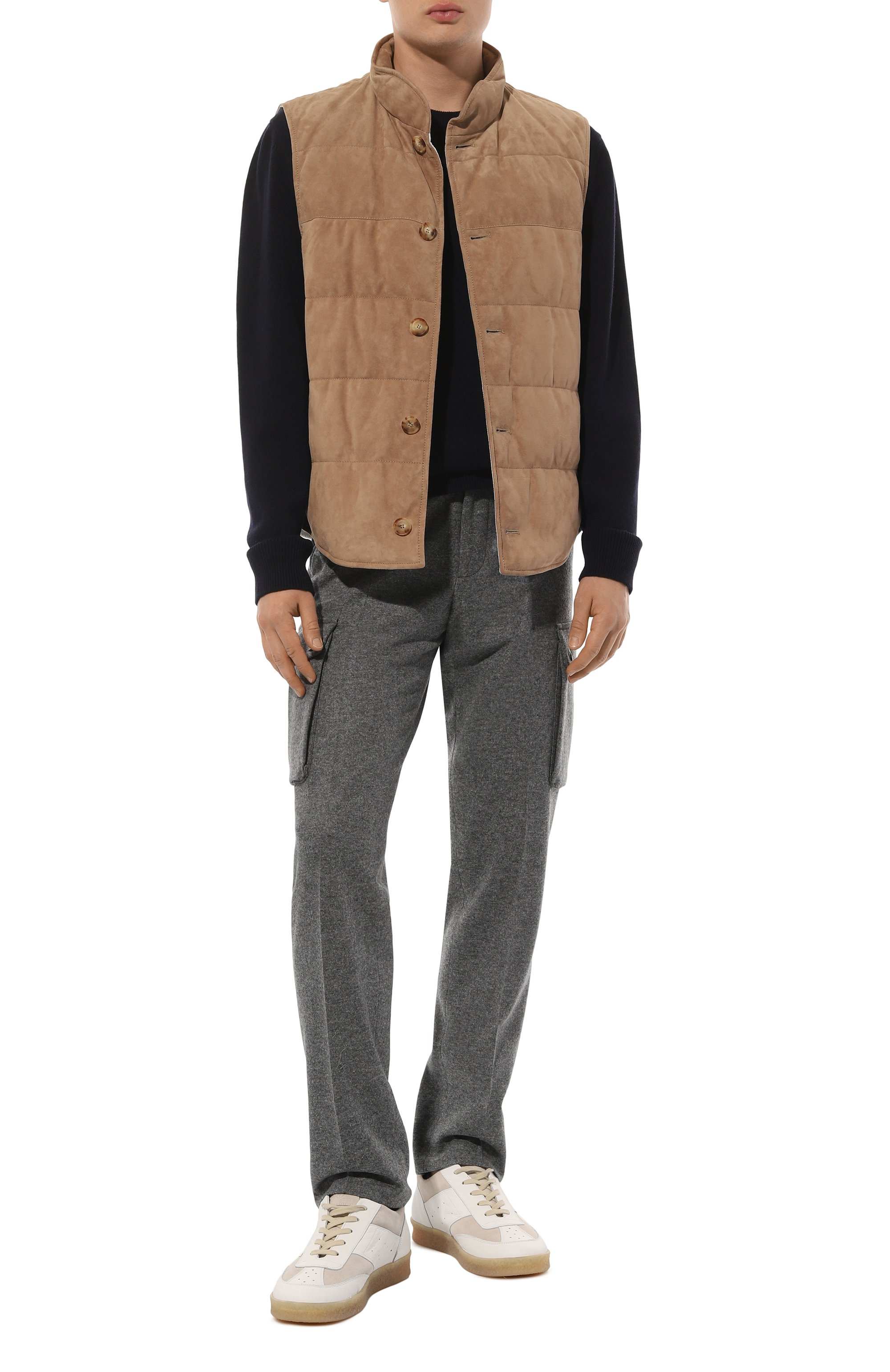 Замшевый жилет BRUNELLO CUCINELLI, арт. M0PCL1922, фото 2