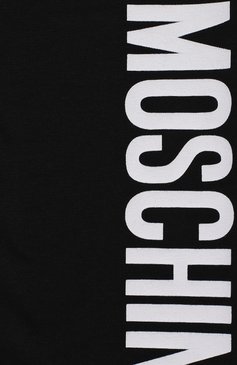 Детские хлопковые брюки MOSCHINO черного цвета, арт. HAP03U/LBA11/10A-14A | Фото 3 (Материал внешний: Хлопок; Девочки Кросс-КТ: Брюки-одежда; Региональные ограничения белый список (Axapta Mercury): RU; Случай: Повседневный; Нос: Не проставлено; Материал сплава: Проставлено; Ростовка одежда: 10 - 11 лет | 140 - 146см, 12 лет | 152 см, 13 - 15 лет | 158 см)