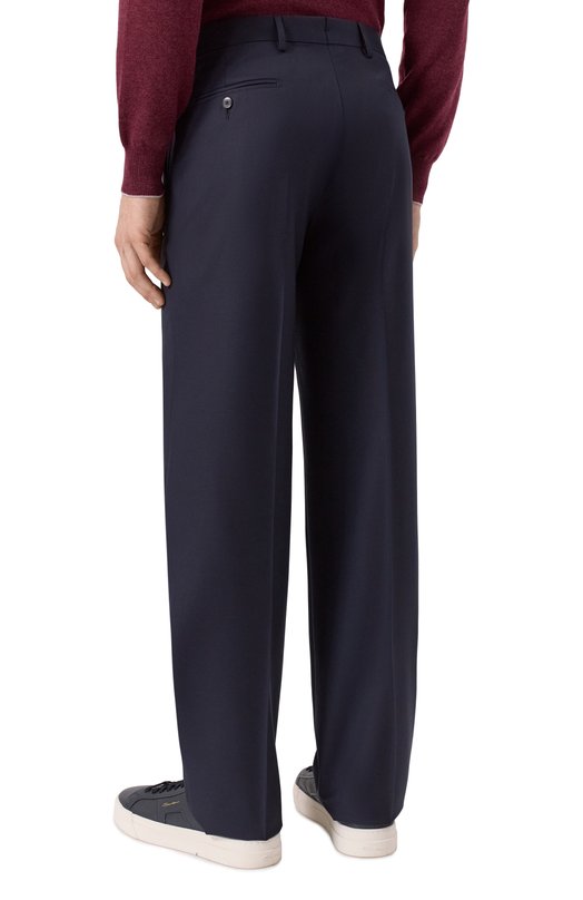 Шерстяные брюки MVST M25.1MM.T409/684 Синий  M25.1MM.T409/684 Фото 4