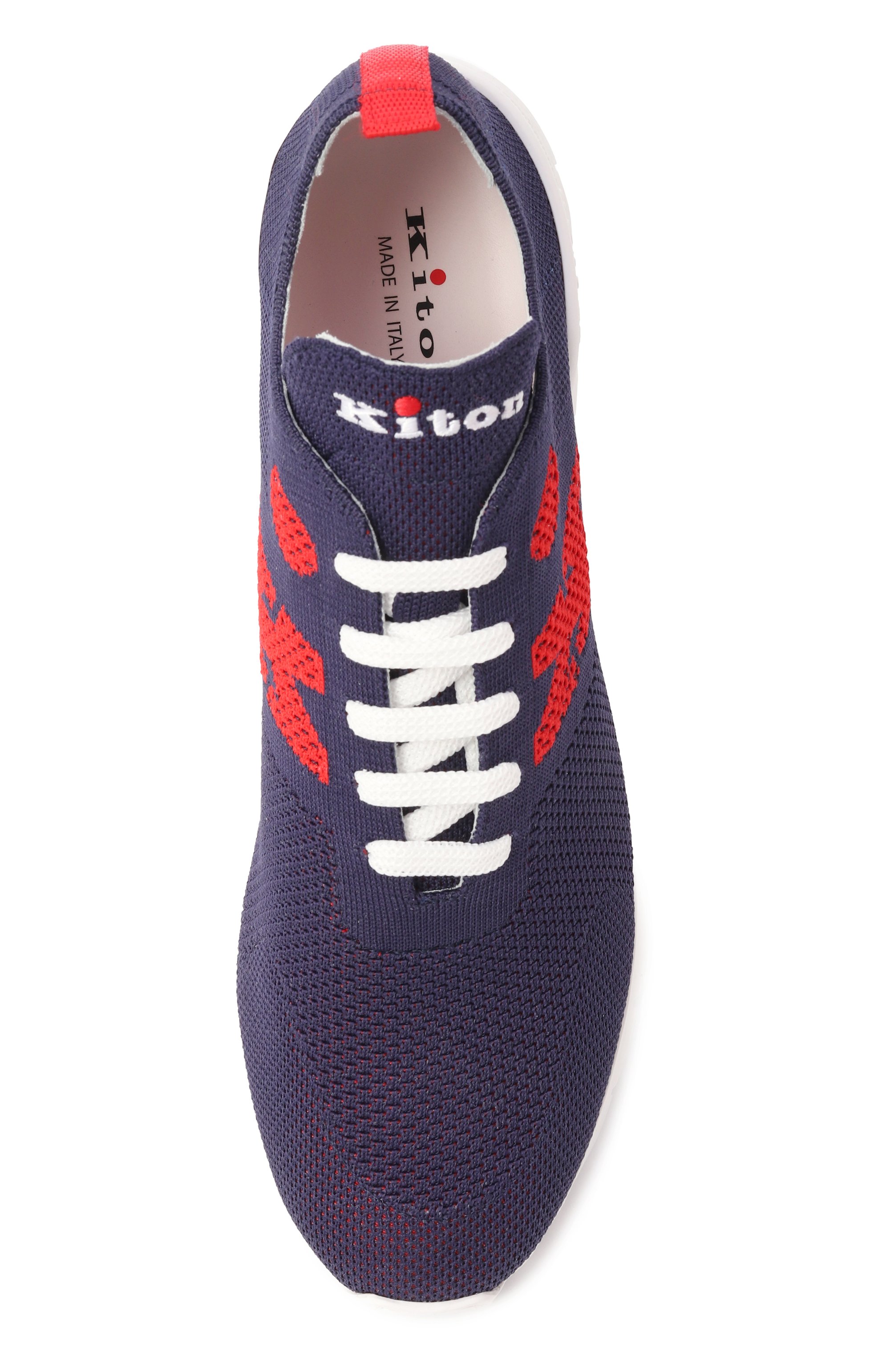 Текстильные кроссовки KITON, арт. USSA081N0081802, фото 6