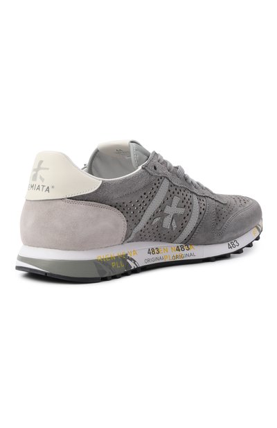 Замшевые кроссовки eric PREMIATA серого цвета по цене 31500 руб., арт. ERIC/VAR 8231, фото 4 Замшевые кроссовки eric PREMIATA, арт. ERIC/VAR 8231, фото 4