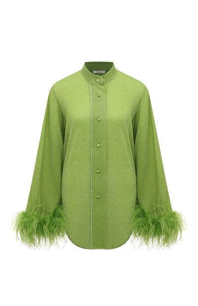 Женский блузка с отделкой перьями OSEREE, арт. LSF213