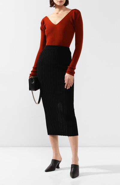 Шерстяная юбка HELMUT LANG, арт. J09HW717, фото 2