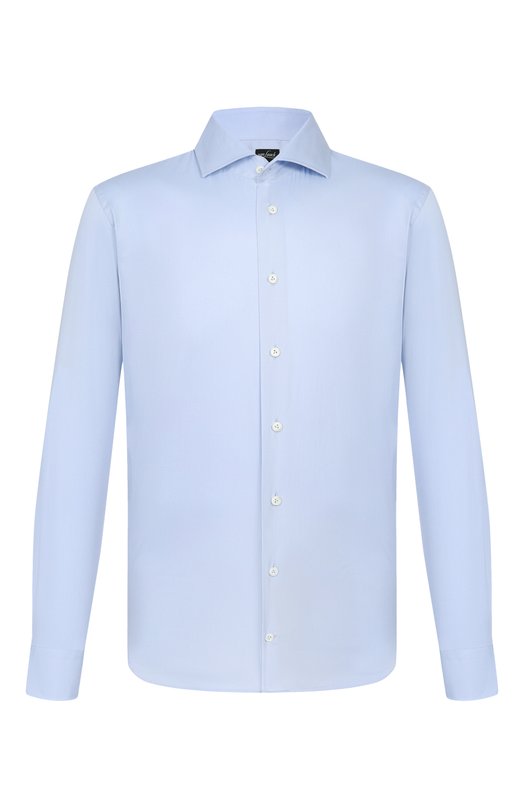 Хлопковая сорочка Van Laack VL-RIVARA-SF/130830 Голубой VL-RIVARA-SF/130830