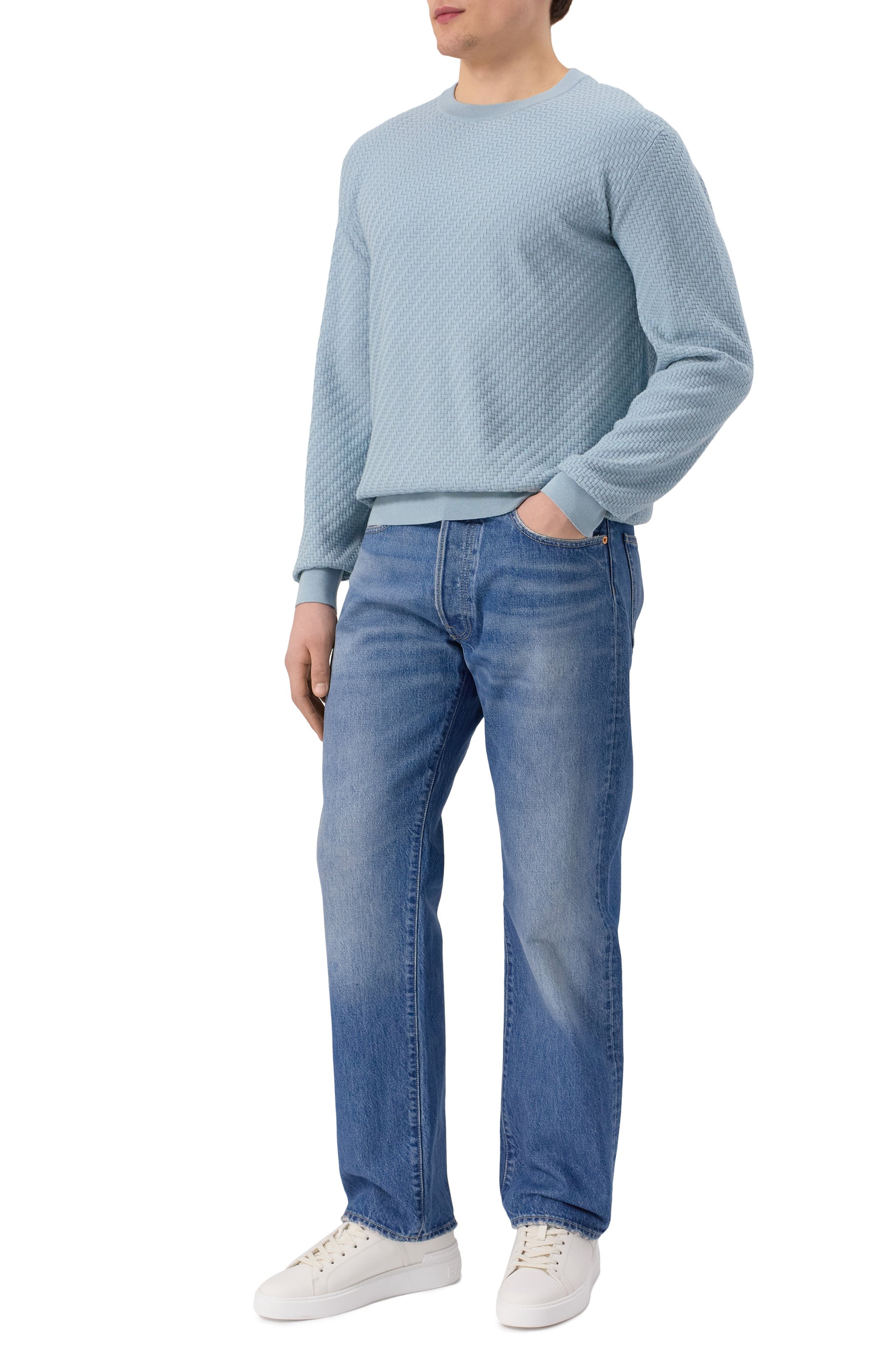 Джемпер из хлопка и шелка BRIONI, арт. UMQ90L/PAK22, фото 2