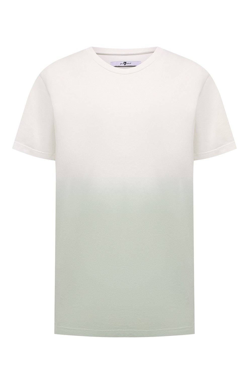 Хлопковая футболка 7 FOR ALL MANKIND, арт. JSLL9700MI, фото 1