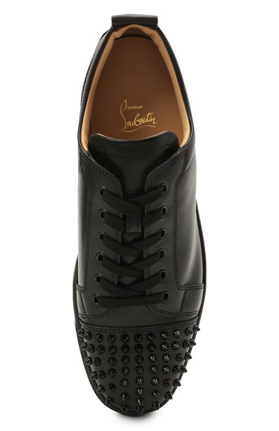 Кожаные кеды louis junior spikes CHRISTIAN LOUBOUTIN, арт. 1130573/L0UIS JUNI0R SPIKES FLAT, фото 5