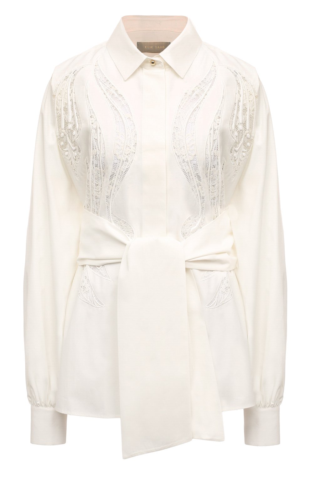 Хлопковая блузка ELIE SAAB, арт. 15623, фото 1