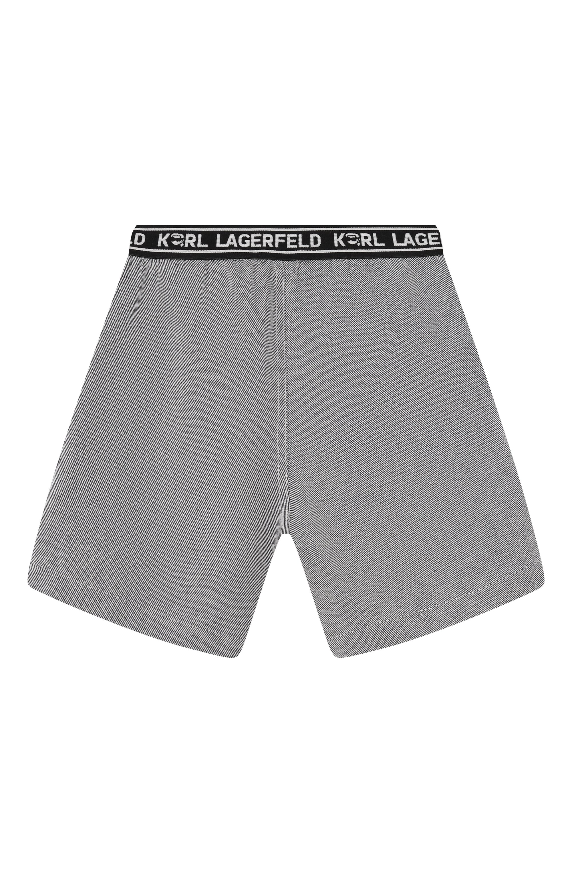 Комплект из футболки и шорт KARL LAGERFELD KIDS, арт. Z31069, фото 5