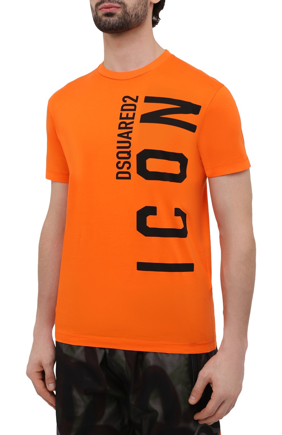 Хлопковая футболка DSQUARED2, арт. S79GC0044/S23009, фото 3