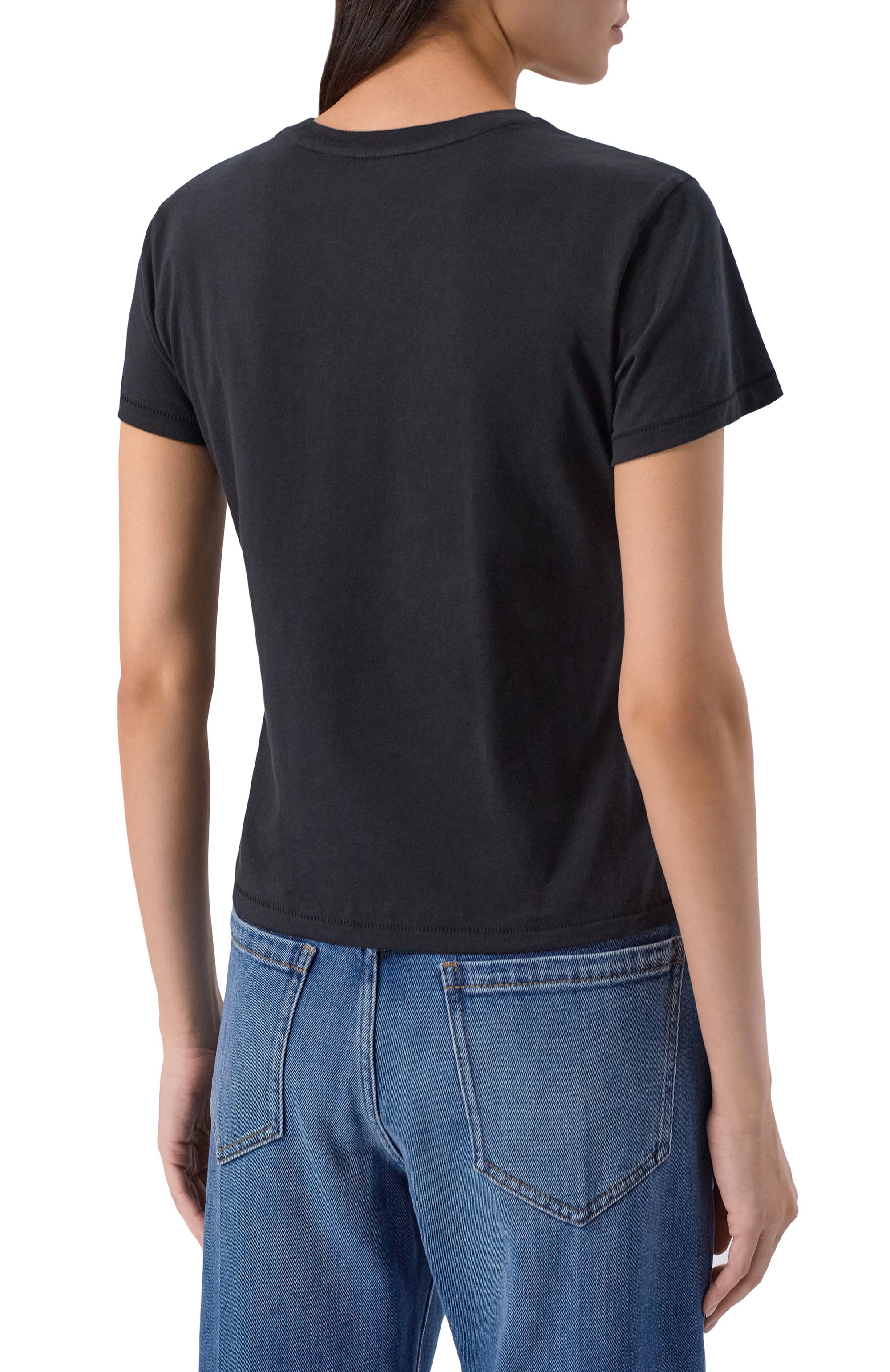 Хлопковая футболка FRAME DENIM, арт. WP26JTE003/THE BABY TEE, фото 4