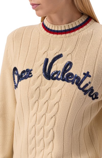  Шерстяной свитер VALENTINO, арт. 8B3KC72C/A43, фото 5