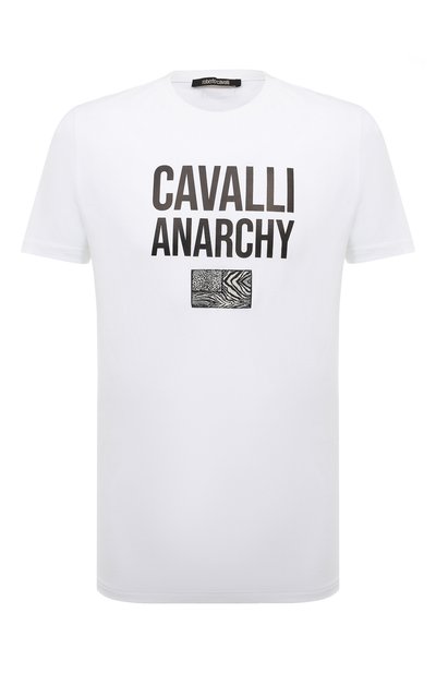 Хлопковая футболка ROBERTO CAVALLI, арт. PRT60B/JD060, фото 1