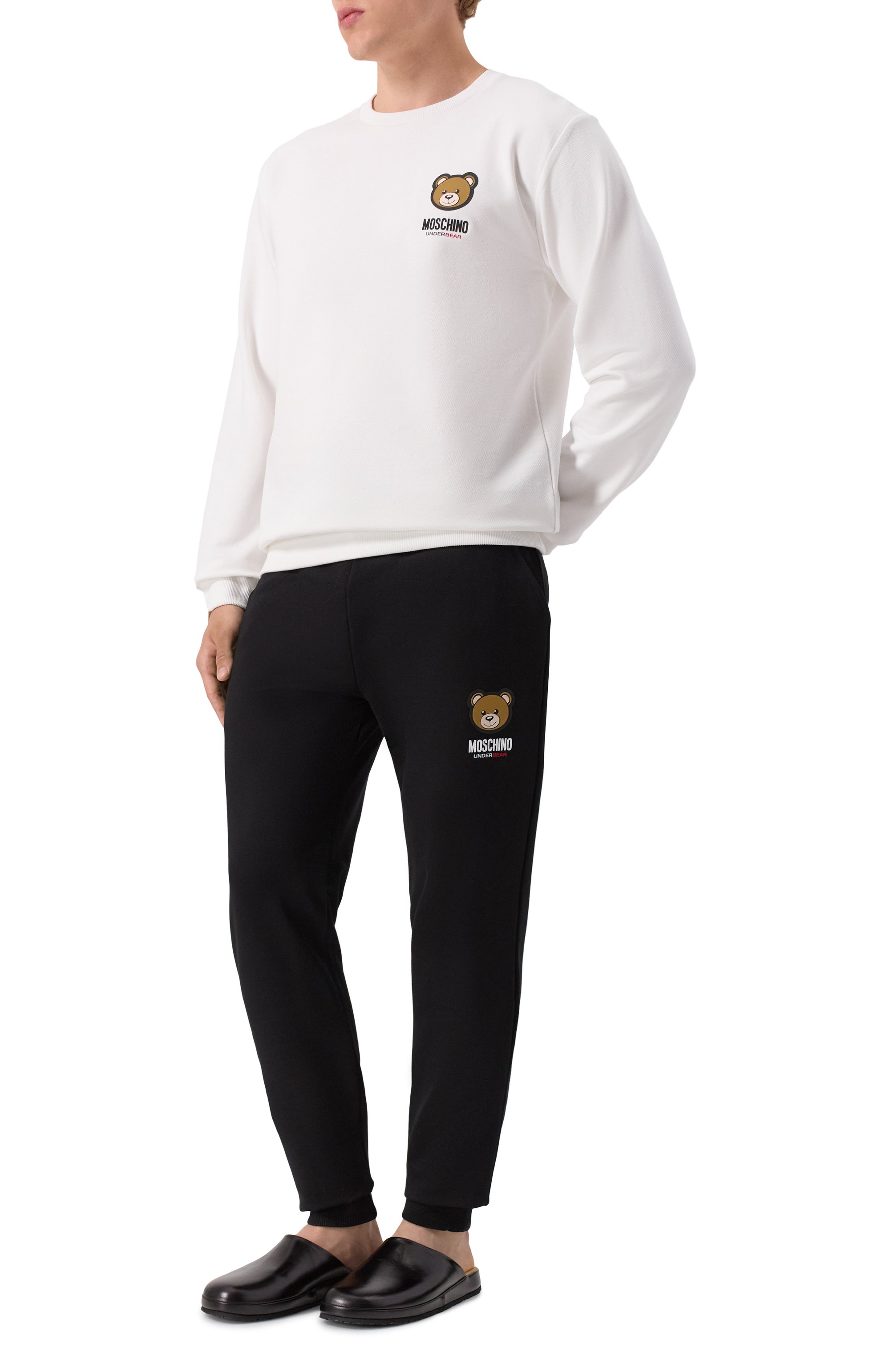 Хлопковый свитшот MOSCHINO, арт. A1788/4409, фото 2