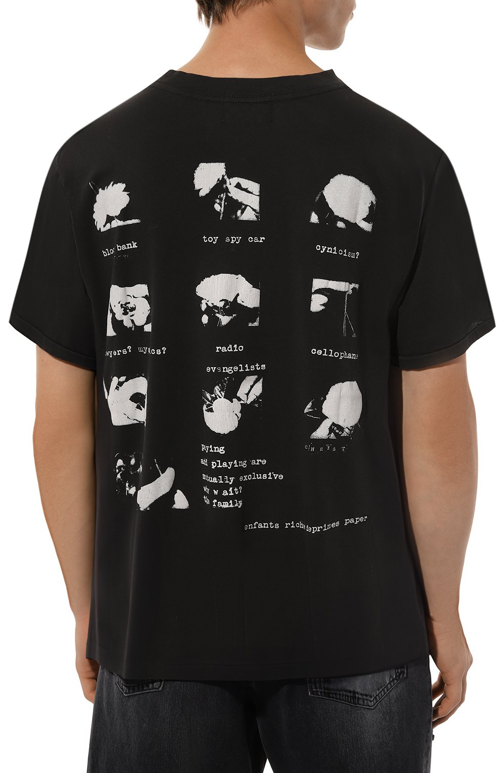 Хлопковая футболка ENFANTS RICHES DEPRIMES, арт. 010-751, фото 4