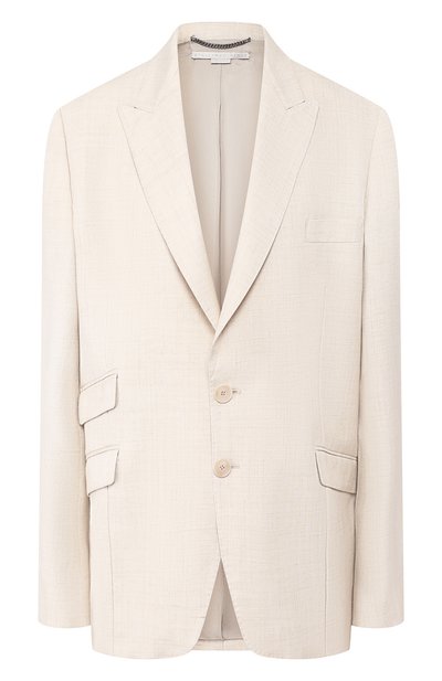 Женский жакет из смеси вискозы и льна STELLA MCCARTNEY, арт. 561102/SMB61