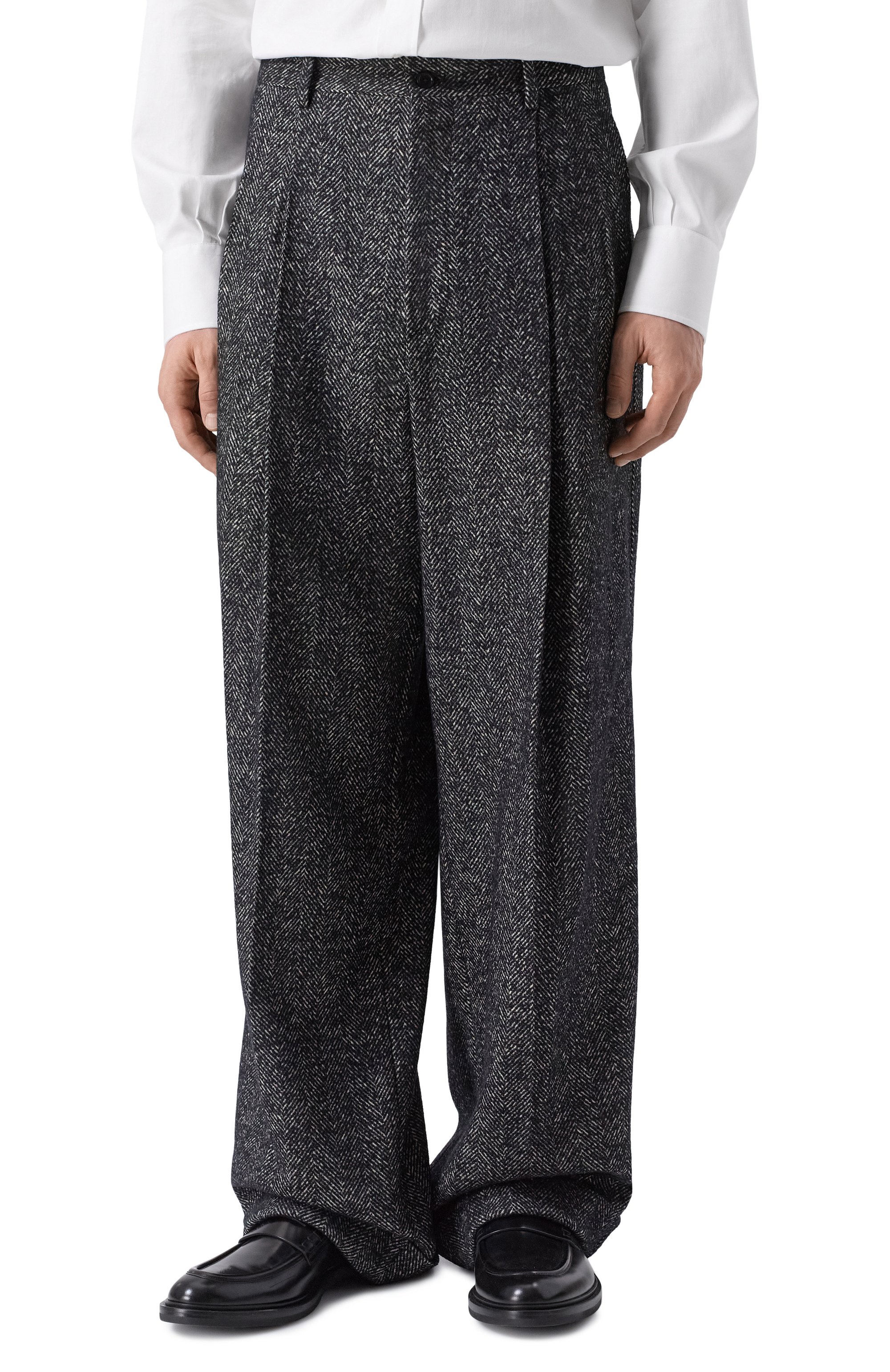 Шерстяные брюки DOLCE & GABBANA, арт. GP168T/FCBAJ, фото 3