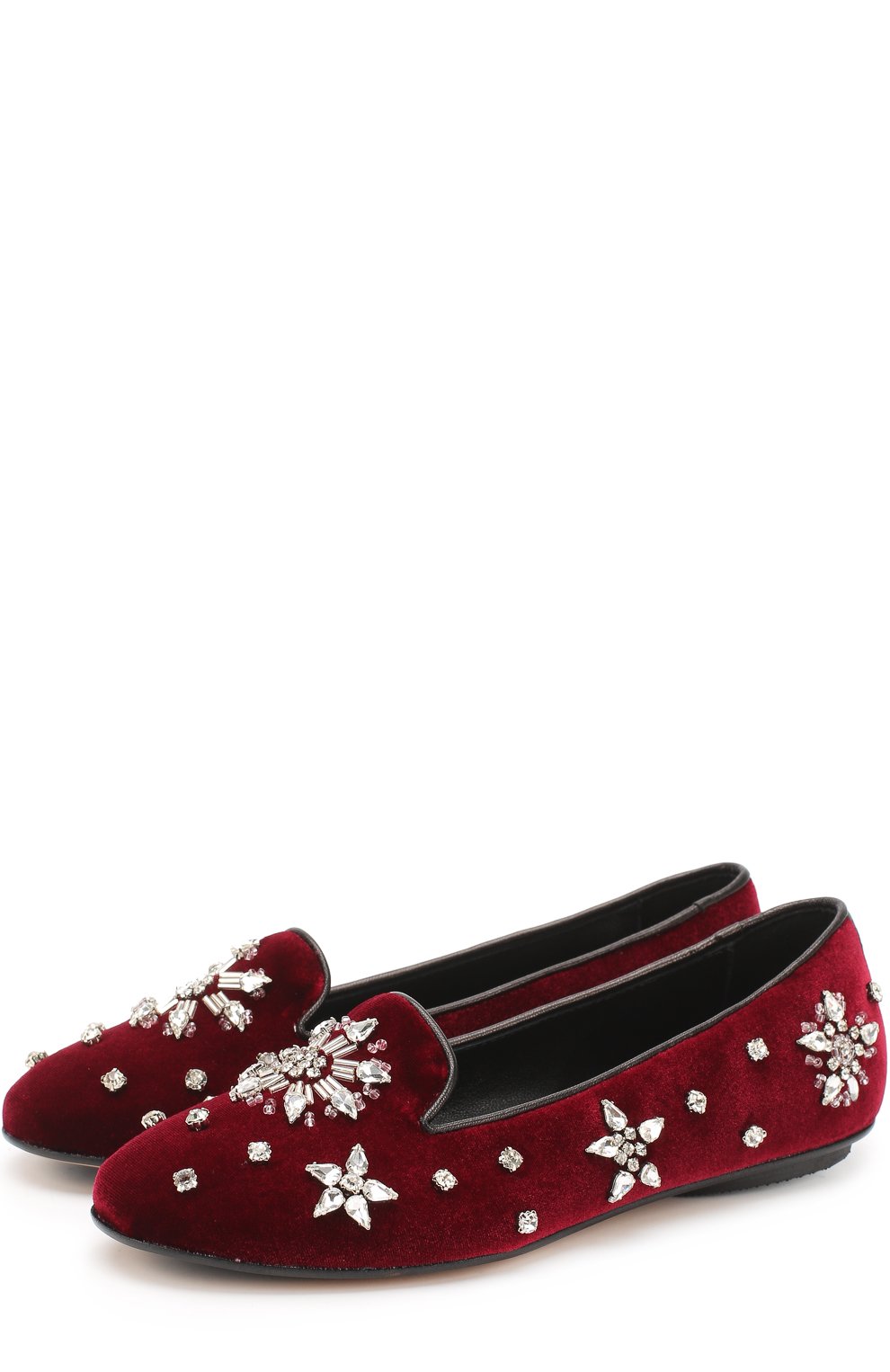 Бархатные слиперы с кристаллами MISSOURI, арт. 76949/31-34, фото 1