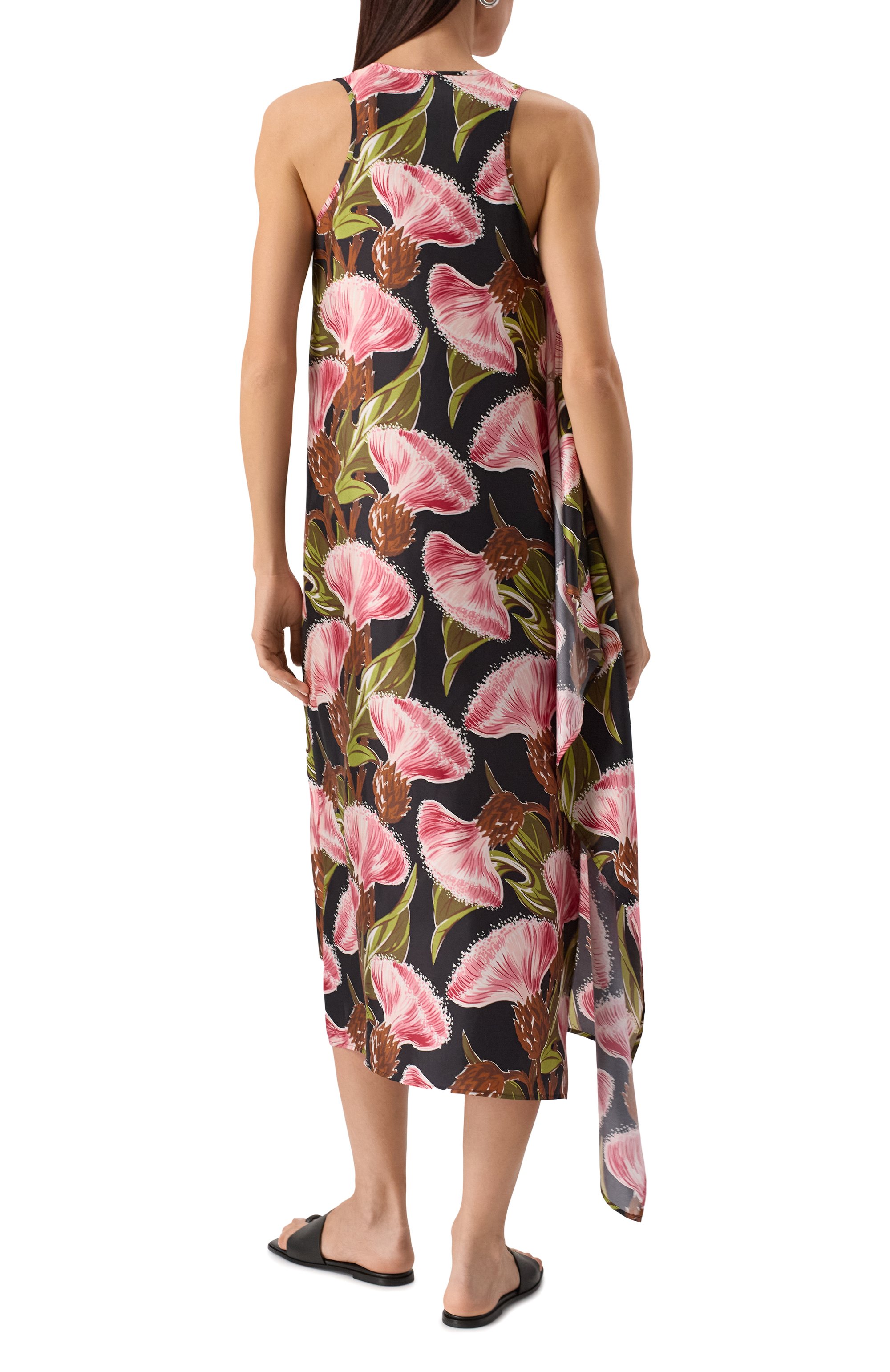 Шелковое платье P.A.R.O.S.H., арт. D723244, фото 4