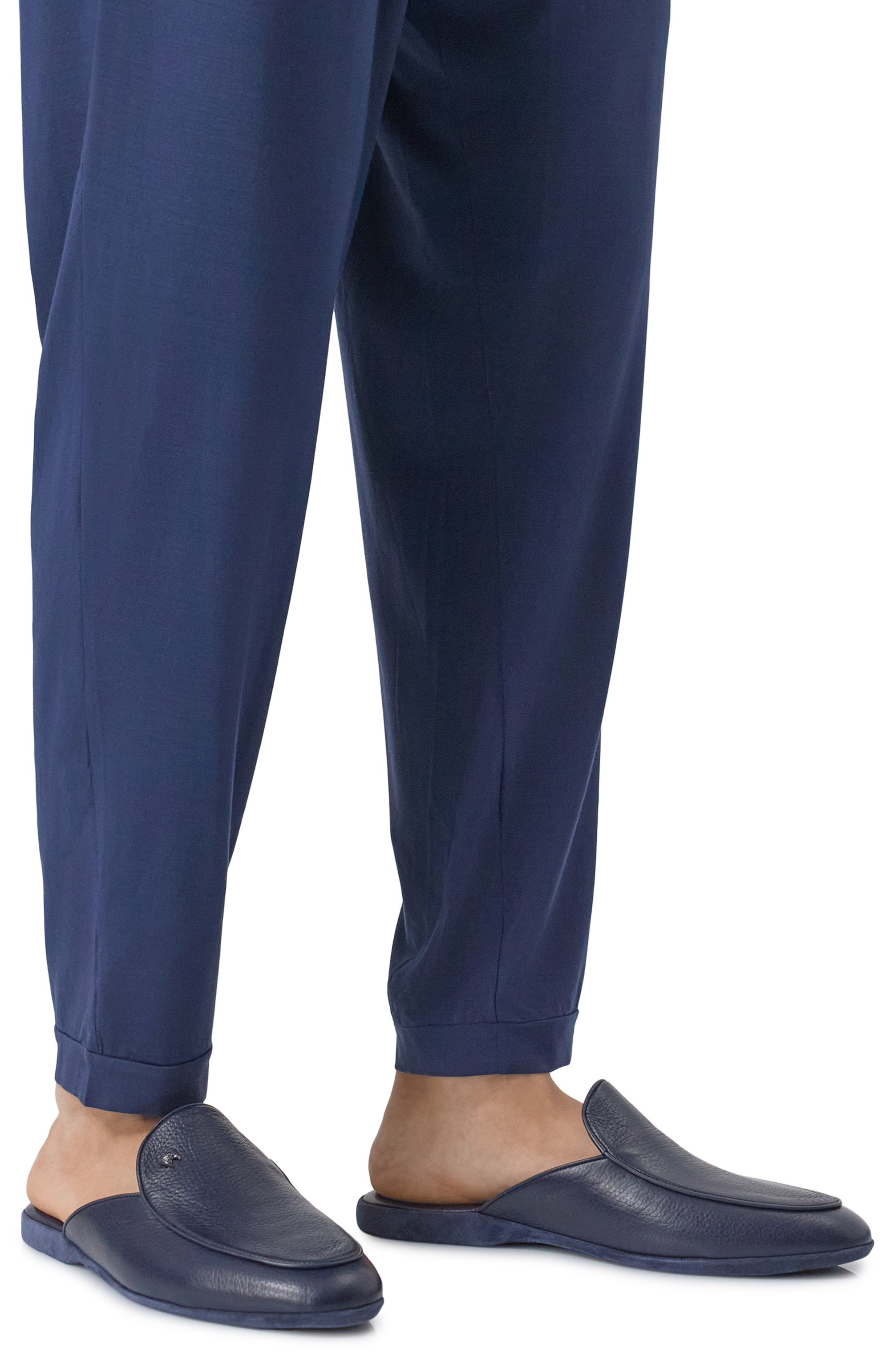 Кожаные домашние туфли STEFANO RICCI, арт. UL01_P739/SK, фото 3