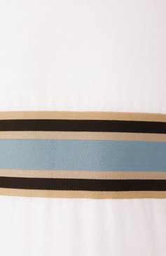 Мужская хлопковая футболка CANALI белого цвета, арт. T0876/MJ02252 | Фото 6 (Рукава: Короткие; Длина (для топов): Стандартные; Материал внешний: Хлопок; Принт: С принтом; Стили: Кэжуэл; Мужское Кросс-КТ: Футболка-одежда; Кросс-КТ: Джерси)