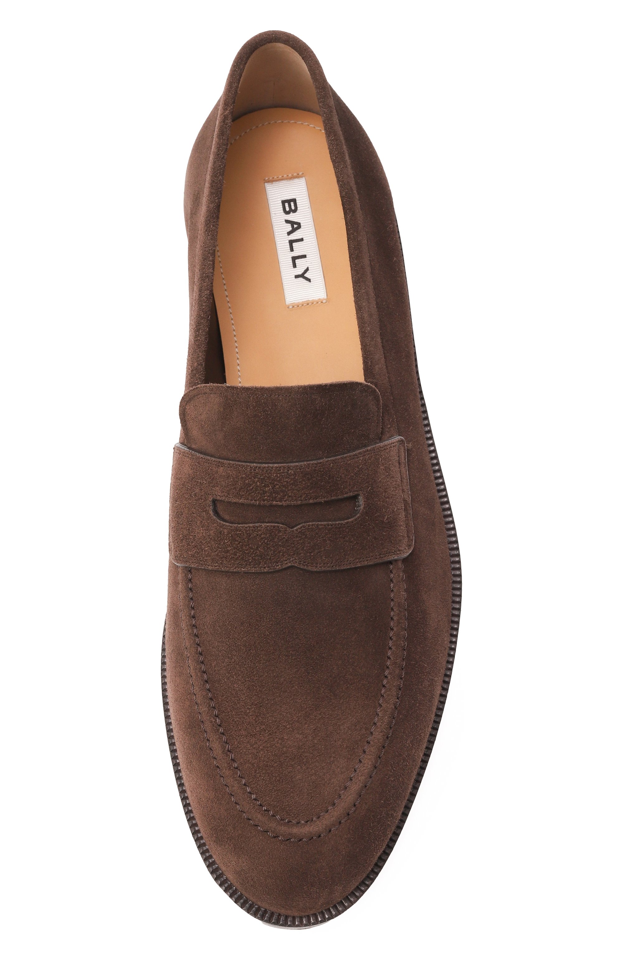 Замшевые пенни-лоферы BALLY, арт. MSF0H7/SU036, фото 6