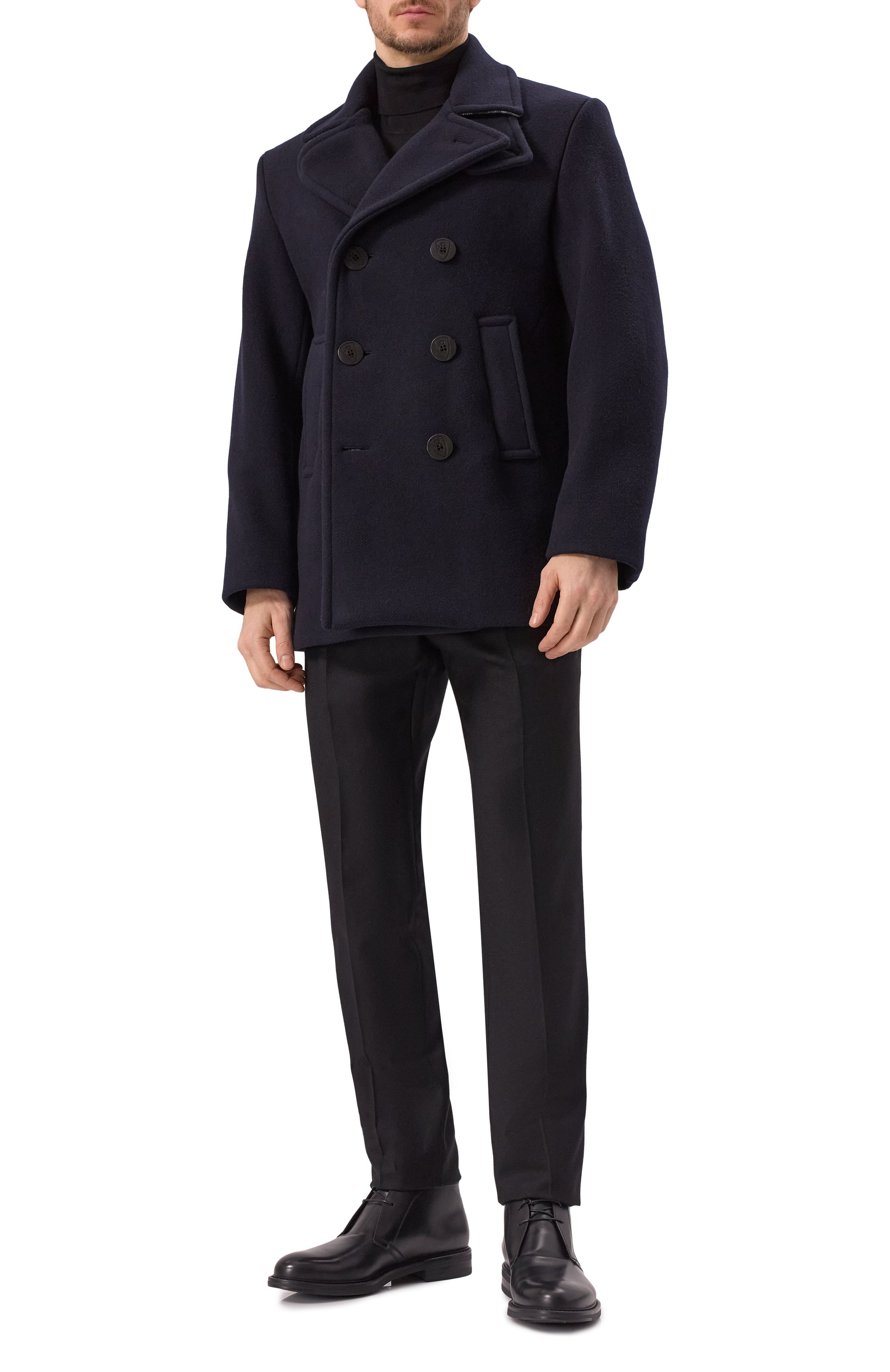 Шерстяной бушлат BURBERRY, арт. 8104037, фото 2