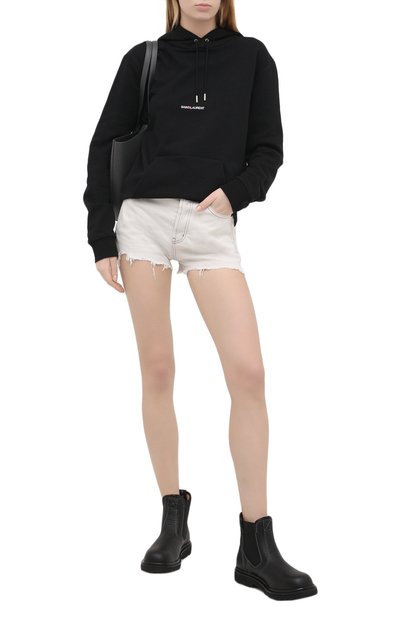 Джинсовые шорты SAINT LAURENT, арт. 641899/Y01KB, фото 2