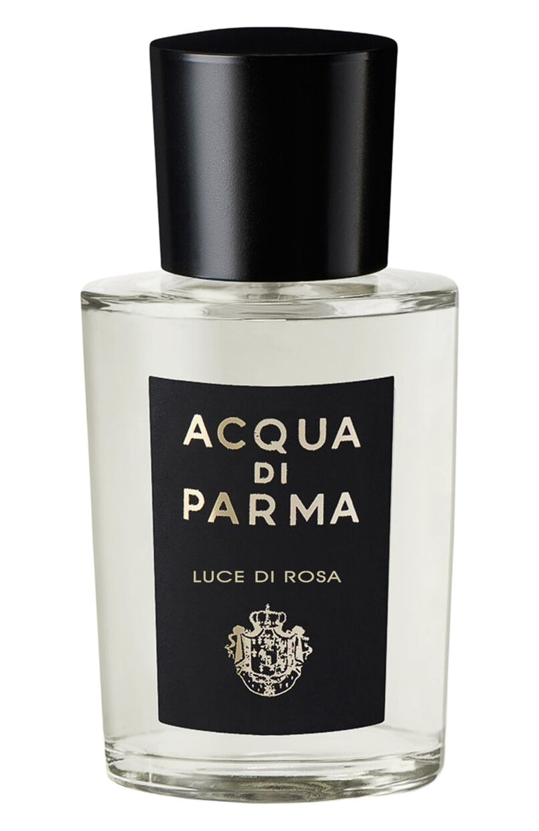 Парфюмерная вода luce di rosa (20ml) ACQUA DI PARMA бесцветного цвета, арт. ADP081919 | Фото 1 (Нос: Не проставлено; Региональные ограничения белый список (Axapta Mercury): Не проставлено; Тип продукта - парфюмерия: Парфюмерная вода; Тип аромата: Древесный, Цветочный; Обьем косметики: 20ml; Ограничения доставки: flammable)