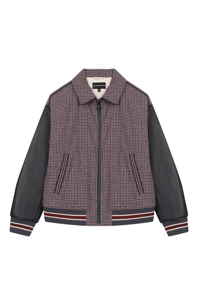 Утепленный бомбер EMPORIO ARMANI, арт. EB001512/AF26002