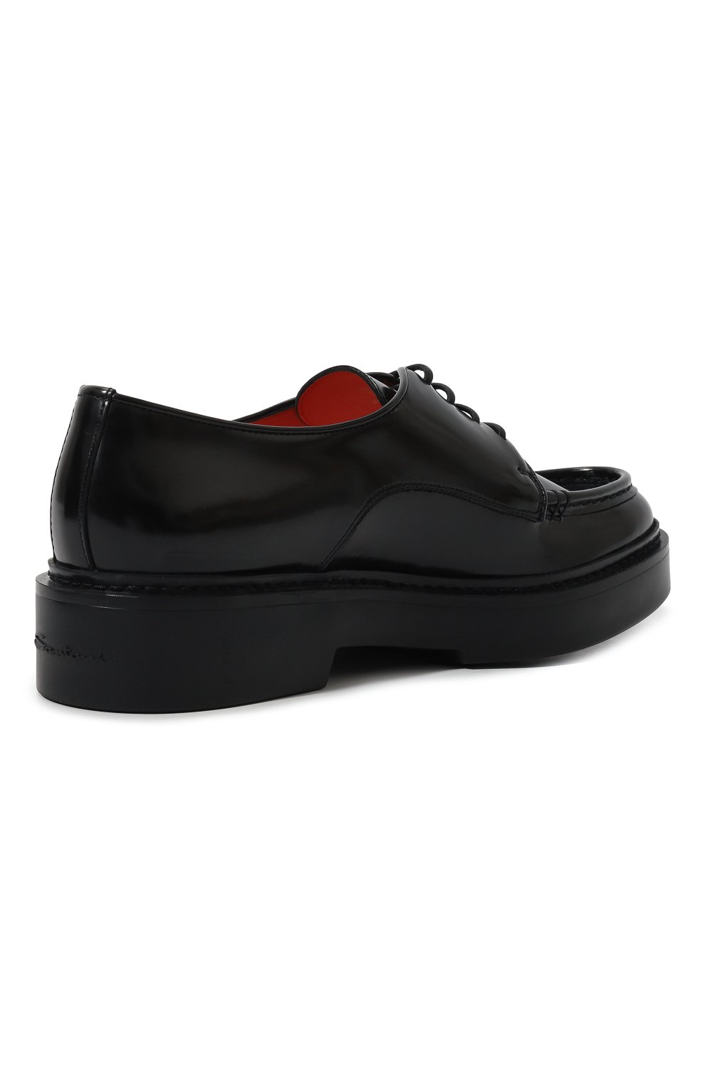 Кожаные дерби SANTONI, арт. WUHW59867SM0BSQ0, фото 5