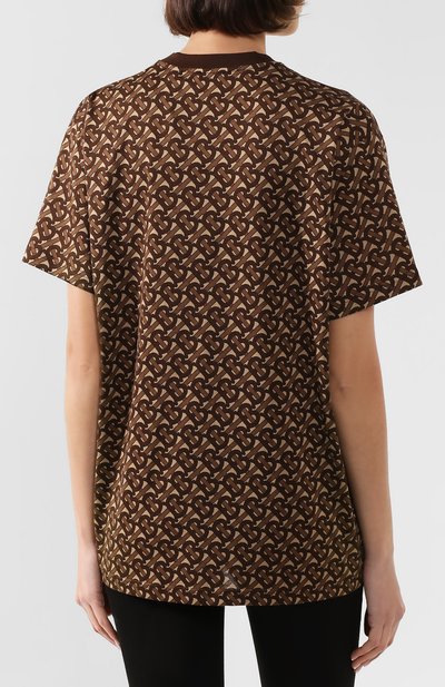 Хлопковая футболка BURBERRY, арт. 8018433, фото 4
