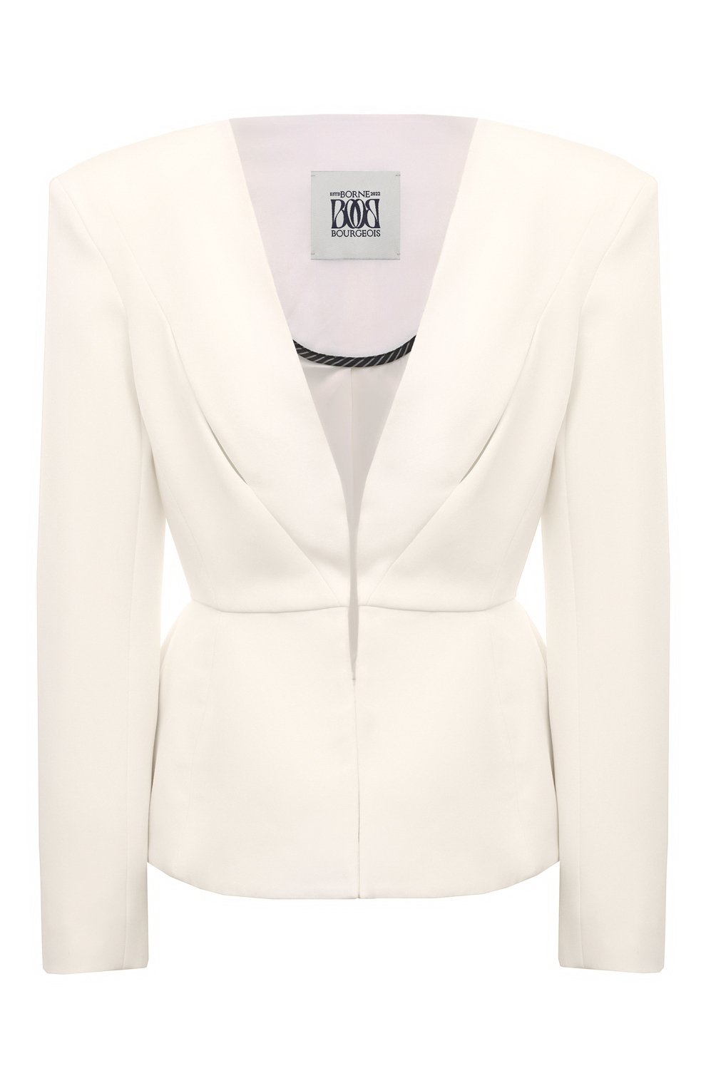 Жакет из хлопка и вискозы BORNE BOURGEOIS, арт. SW-JK-BO-1019, фото 1