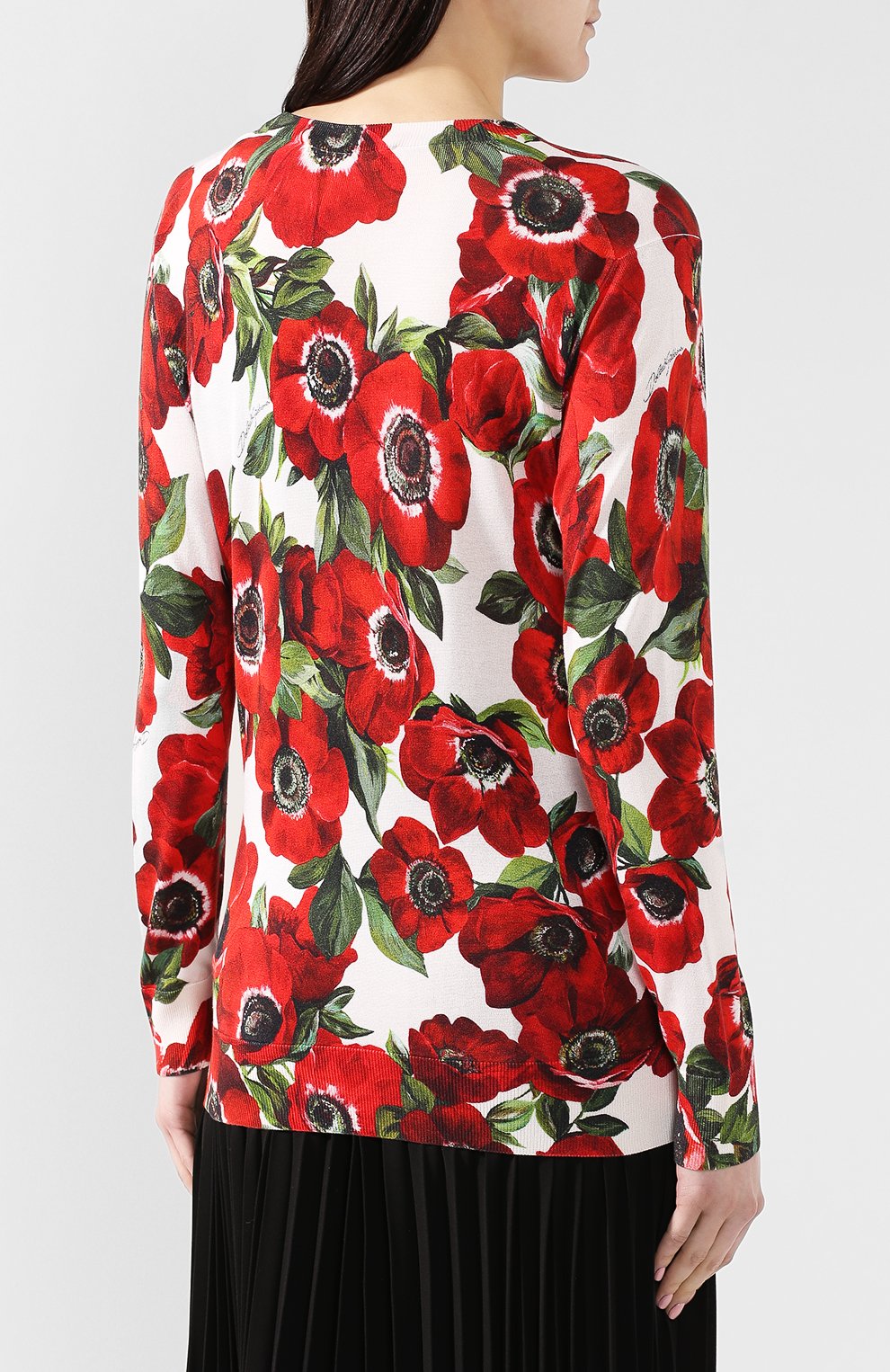 Шелковый пуловер DOLCE & GABBANA, арт. FX363T/JAHFP, фото 4