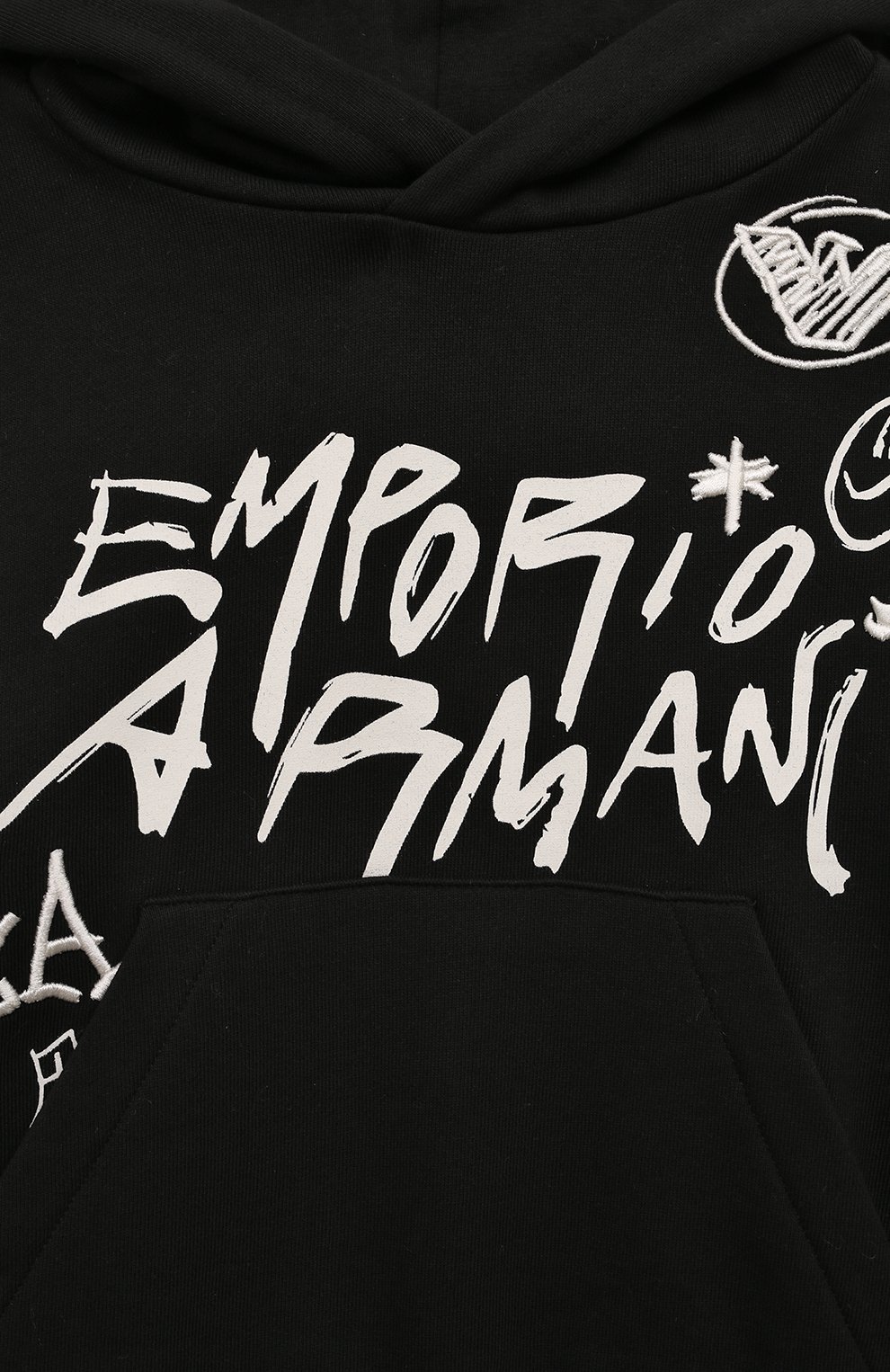 Хлопковое худи EMPORIO ARMANI, арт. EB000019/AF10381, фото 3