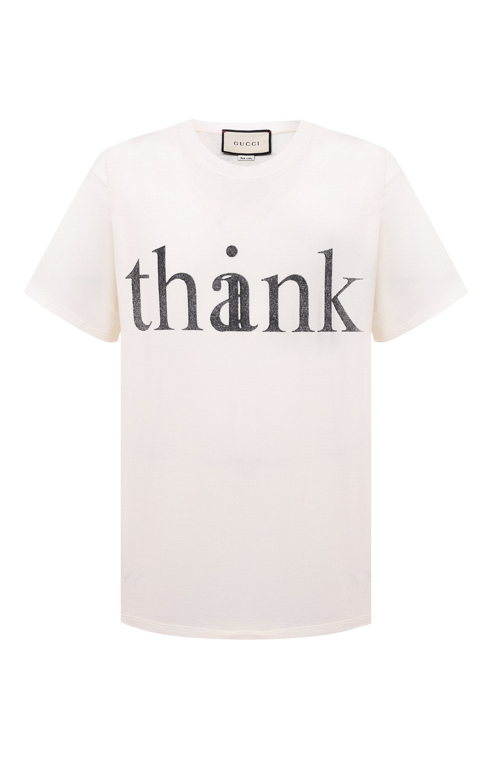 Хлопковая футболка GUCCI, арт. 616036/XJCXJ, фото 1