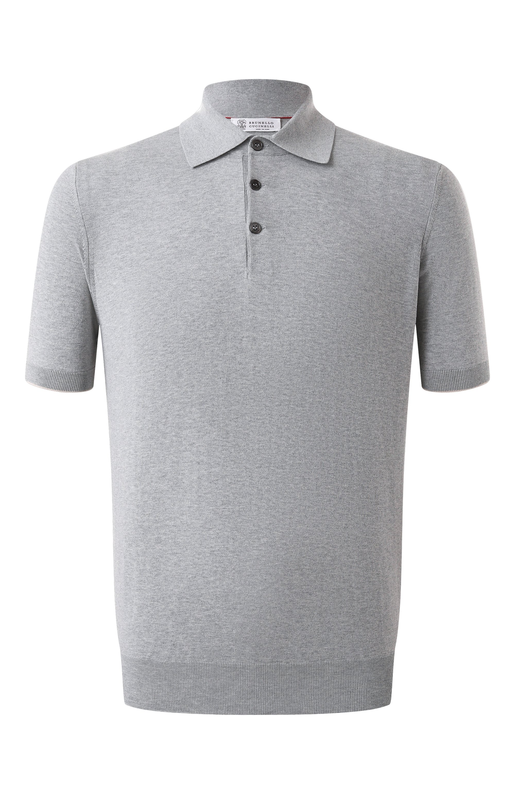 Хлопковое поло BRUNELLO CUCINELLI, арт. M29800125, фото 1