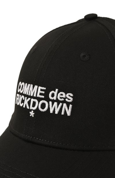 Хлопковая бейсболка COMME DES FUCKDOWN, арт. CDFA680, фото 4