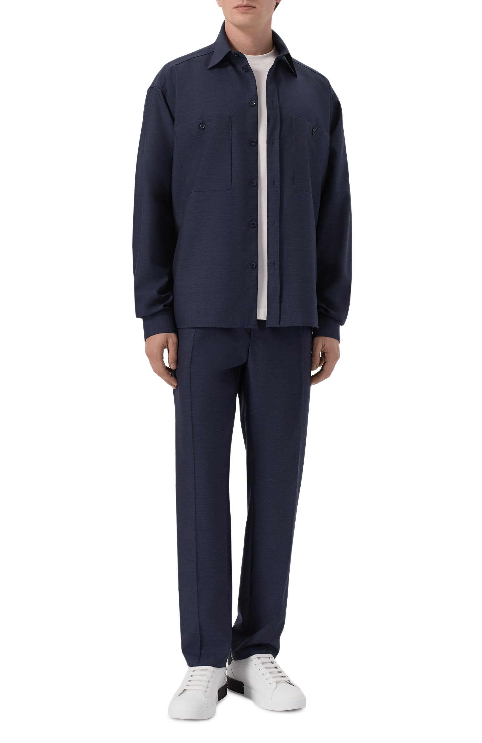 Шерстяные брюки DOLCE & GABBANA, арт. GP26HT/HU2CT, фото 2