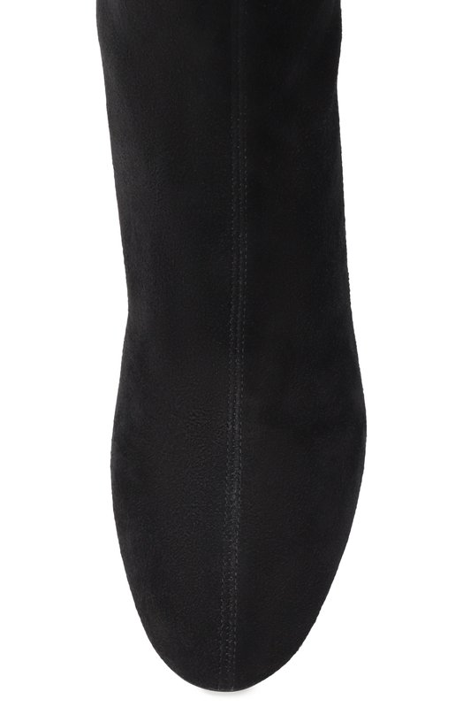 Замшевые ботильоны Jive 60 Alevi Milano L26W7002.K.0363997/BL0CK SUEDE STRETCH Чёрный  L26W7002.K.0363997/BL0CK SUEDE STRETCH Фото 6