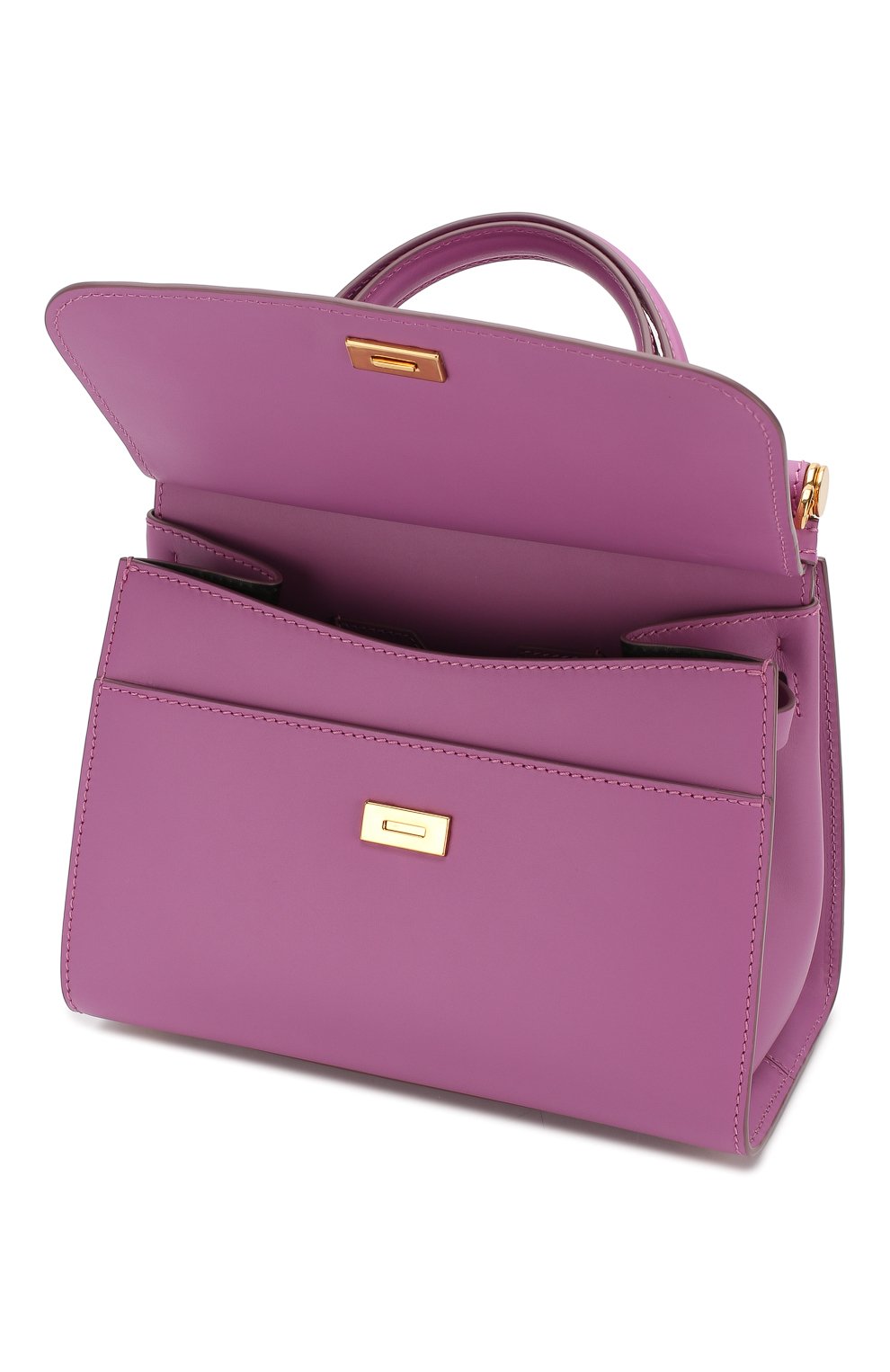 Сумка sicily 58 small DOLCE & GABBANA лилового цвета по цене 266000 руб., арт. BB6622/AV385, фото 4 Сумка sicily 58 small DOLCE & GABBANA, арт. BB6622/AV385, фото 4